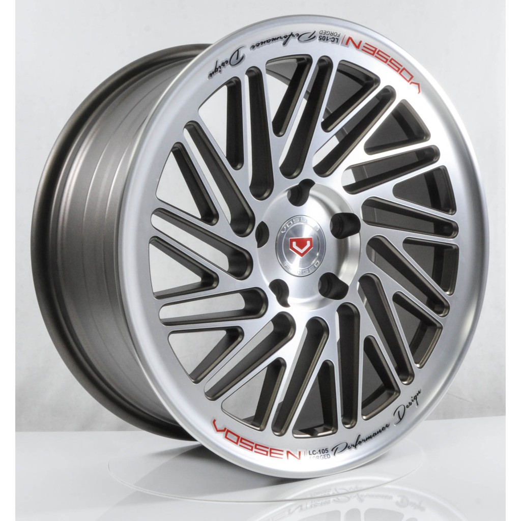 VOSSEN LC105 17 inch 5X112 5X114.3 CAR SPORT RIMS CHEAP WHEELS MATT ...