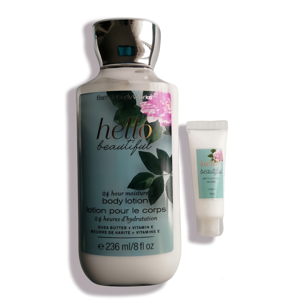LOTION HELLO BEAUTIFUL BATH & BODY WORKS (REPACK) | Shopee Malaysia