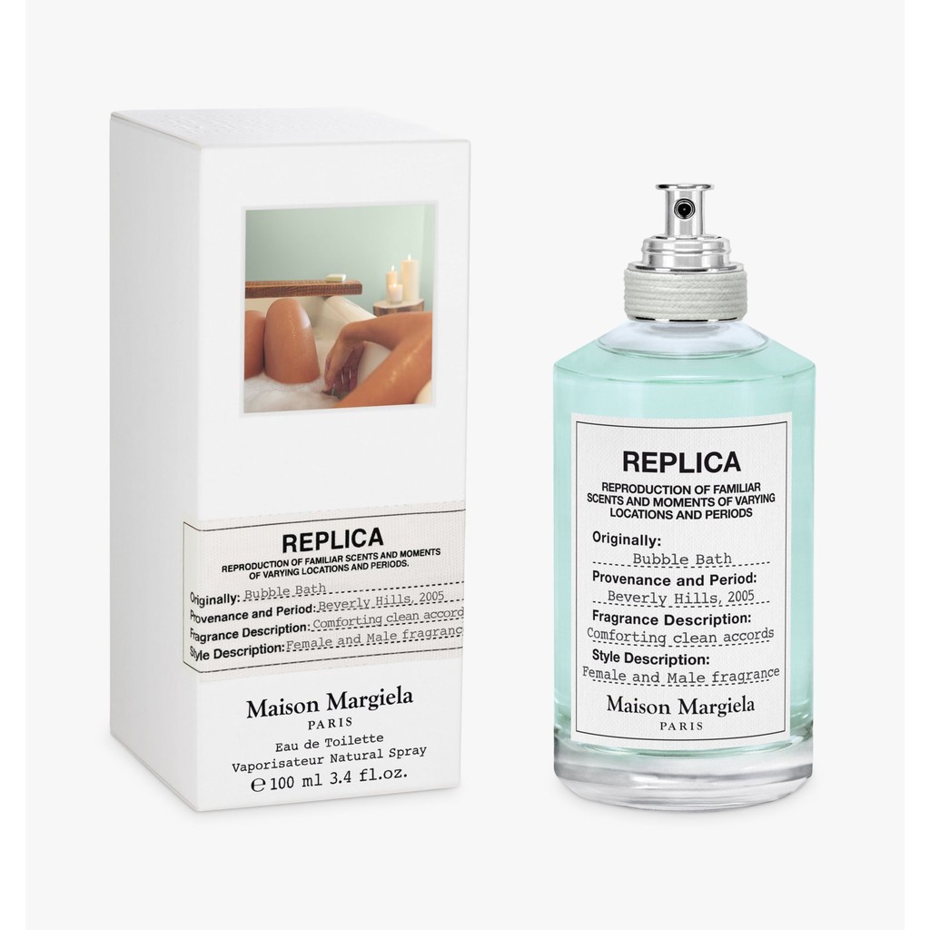 Maison Margirla Replica Bubble bath edp for her 100 ml orignal | Shopee ...