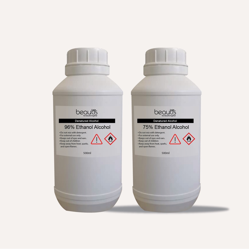 500ml 75 / 96Denatured Alcohol DEA /Ethanol Alcohol /Ethyl Alcohol
