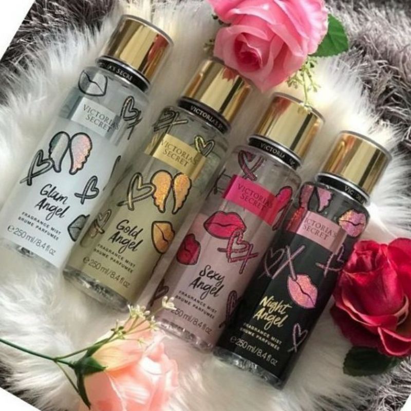 Victoria secret gold angel body online mist