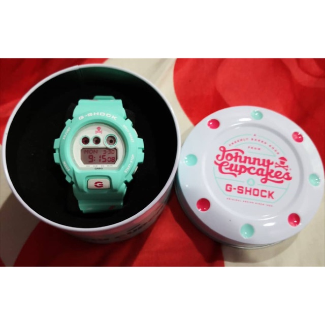 G shock discount x johnny cupcakes