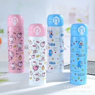 Esmi Cartoon Stainless Steel Cute Cartoon Character Water Flask-Bottle for  Kids-Best Gift for Kids