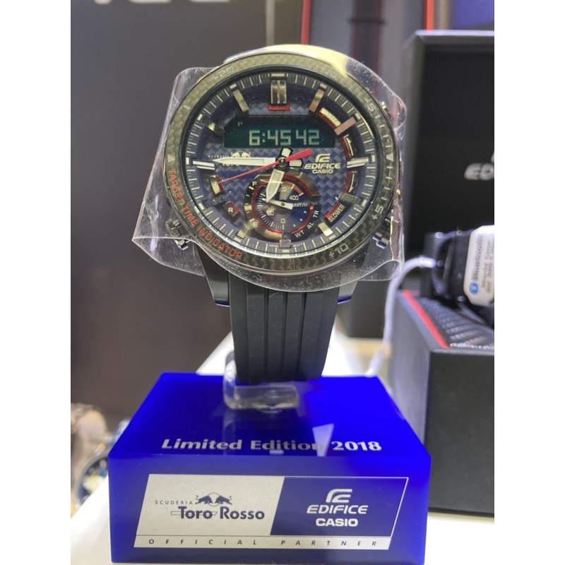 Edifice scuderia toro on sale rosso limited edition 2018