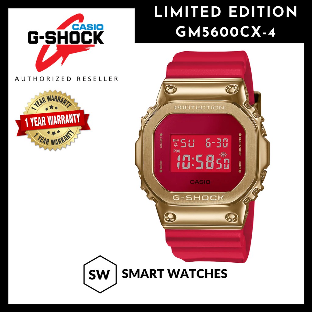 Casio G SHOCK GM5600CX 4 GM5600 Limited Edition CNY 2021 NEW ARRIVAL Asia Set 1 YEAR WARRANTY