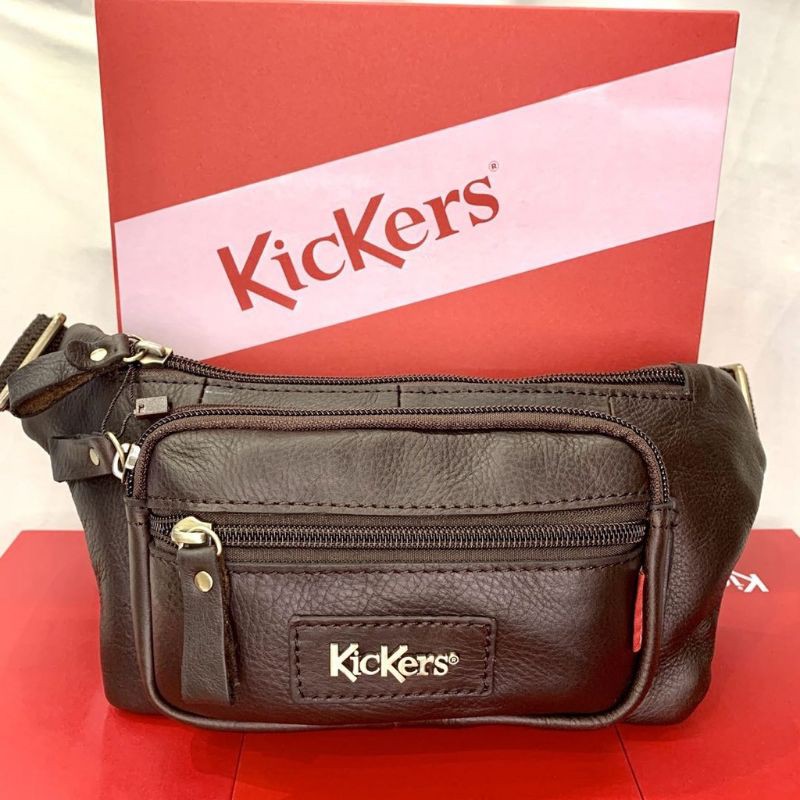 Original Leather Kickers Waist Bag IKICW88440 Shopee Malaysia