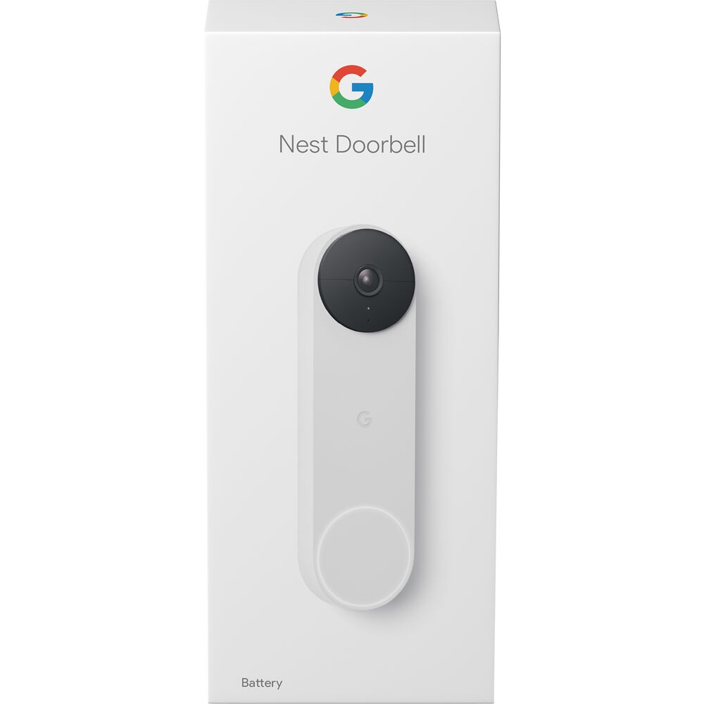 Google Nest Doorbell Battery - White | Shopee Malaysia