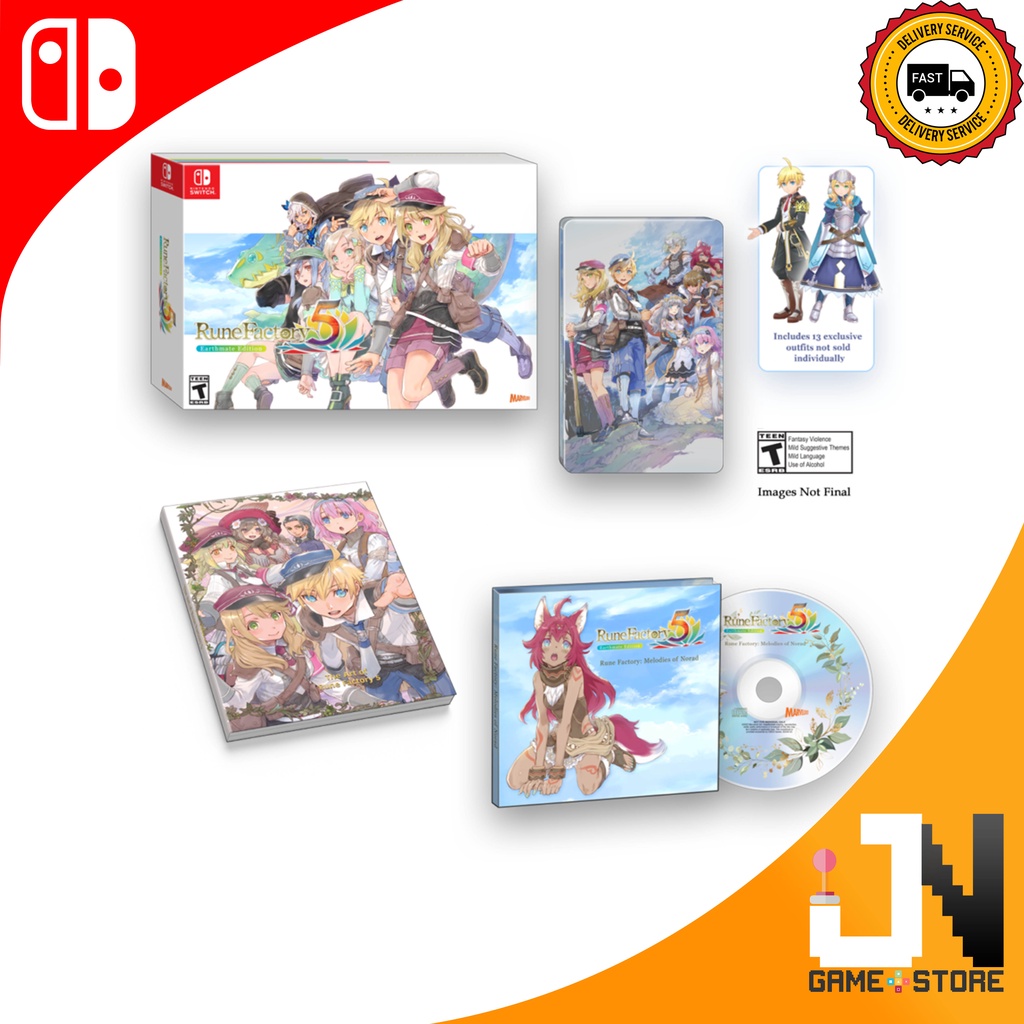 Nintendo Switch Rune Factory Standard Earthmate Edition