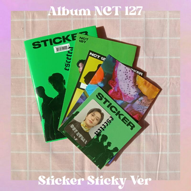 Escetea Nct 127-3rd Album Sticker Sticky Ver Photocard Pc Jaehyun ...