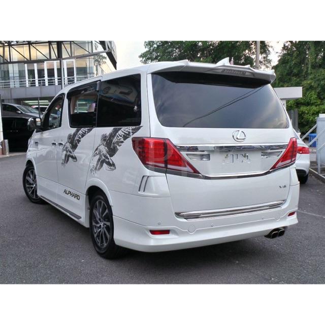 Toyota alphard ANH20 2008 2009 2010 2011 2012 modellista modelista ...