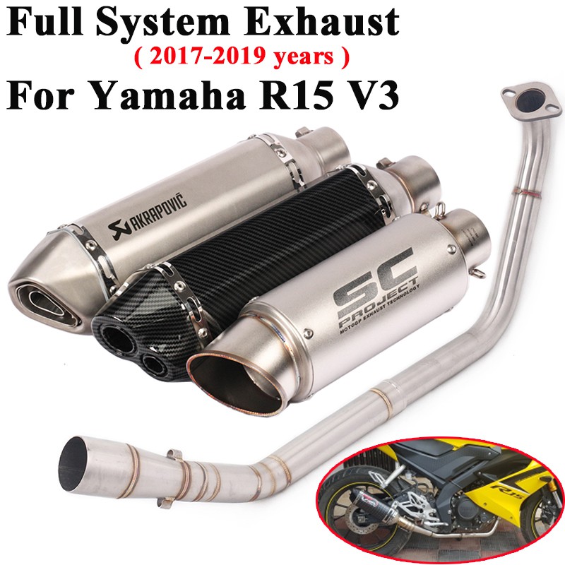 R15 v3 2024 exhaust price