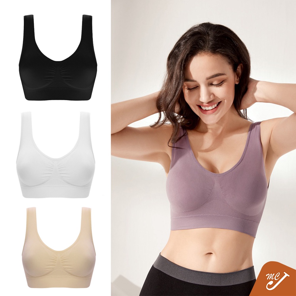 McJoden - ZUVIA Women Sports bra Women's bra seamless Running ...