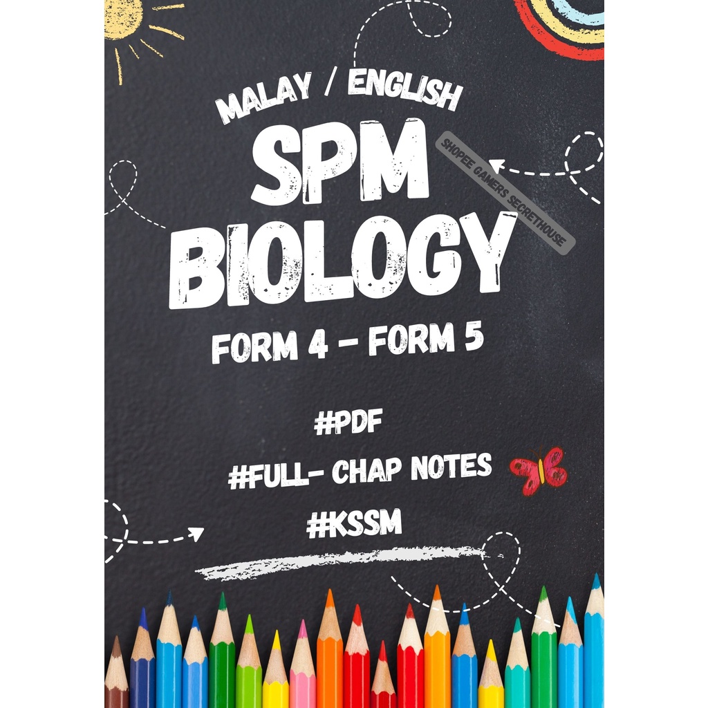 [INSTANT DELIVERY] Anak Lemah Biologi SPM F4 F5? | Kuasai Konsep Mudah ...