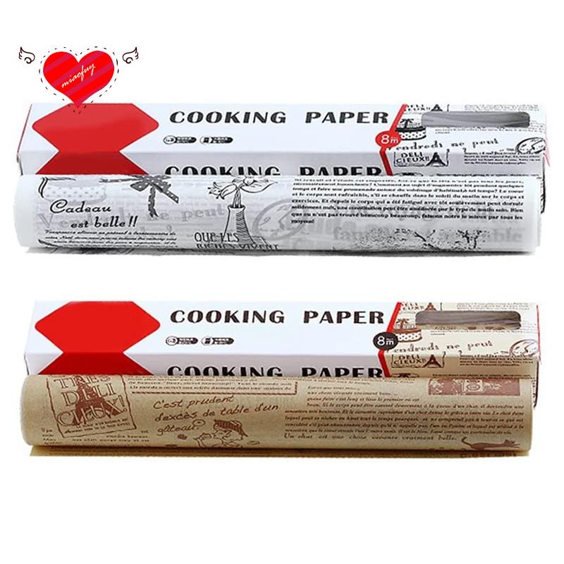 High Temperature Resistant, Waterproof and Greaseproof Baking Paper,NonStick Baking Paper Roll