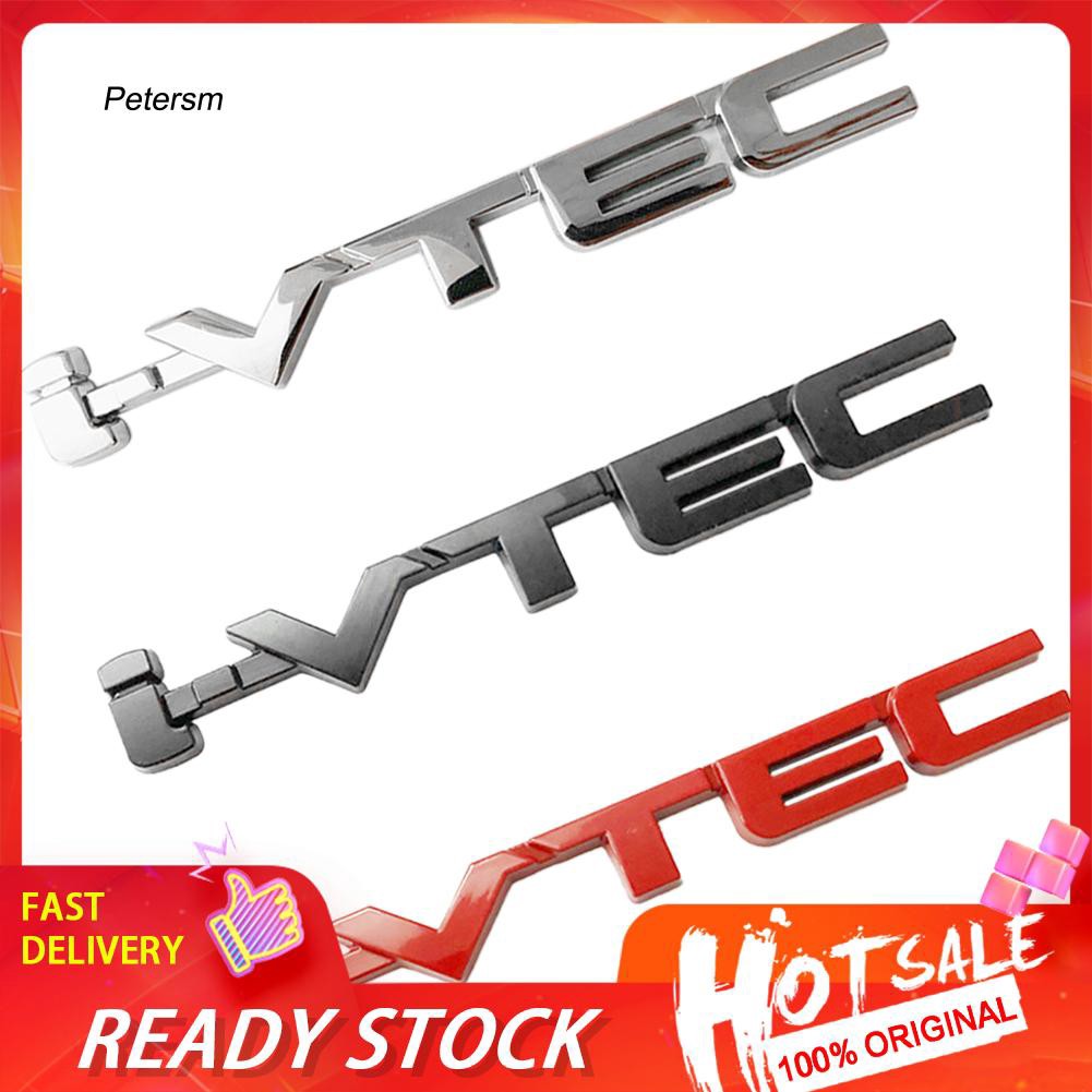 PST_I-VTEC Letter Auto Emblem Badge Car Stickers Decals for Honda Civic ...