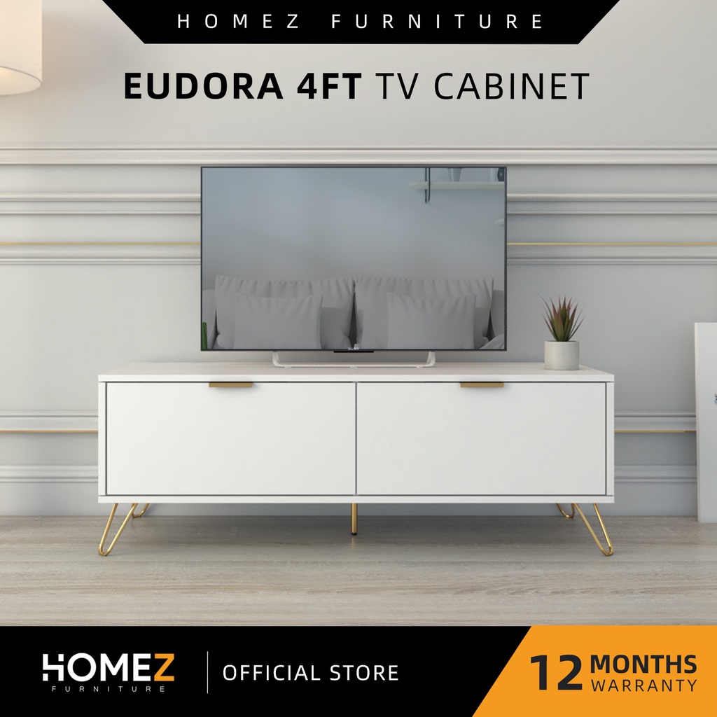 [FREE Shipping] Homez Eudora Series 4FT Tv Cabinet Modern Design Tv ...