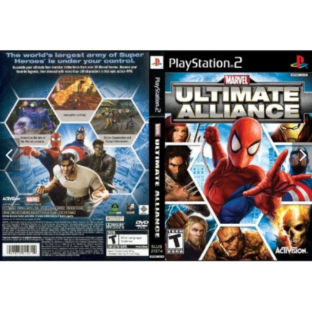 Avengers ps2 hot sale