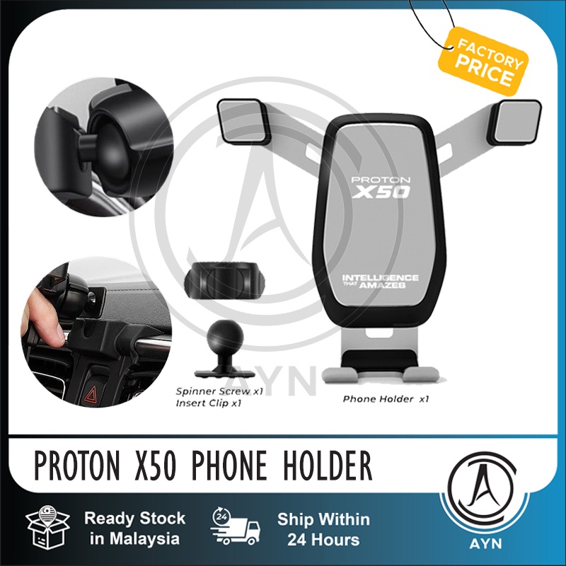 [LATEST] Proton X50 X70 Logo Phone Holder Accessories Custom Fit