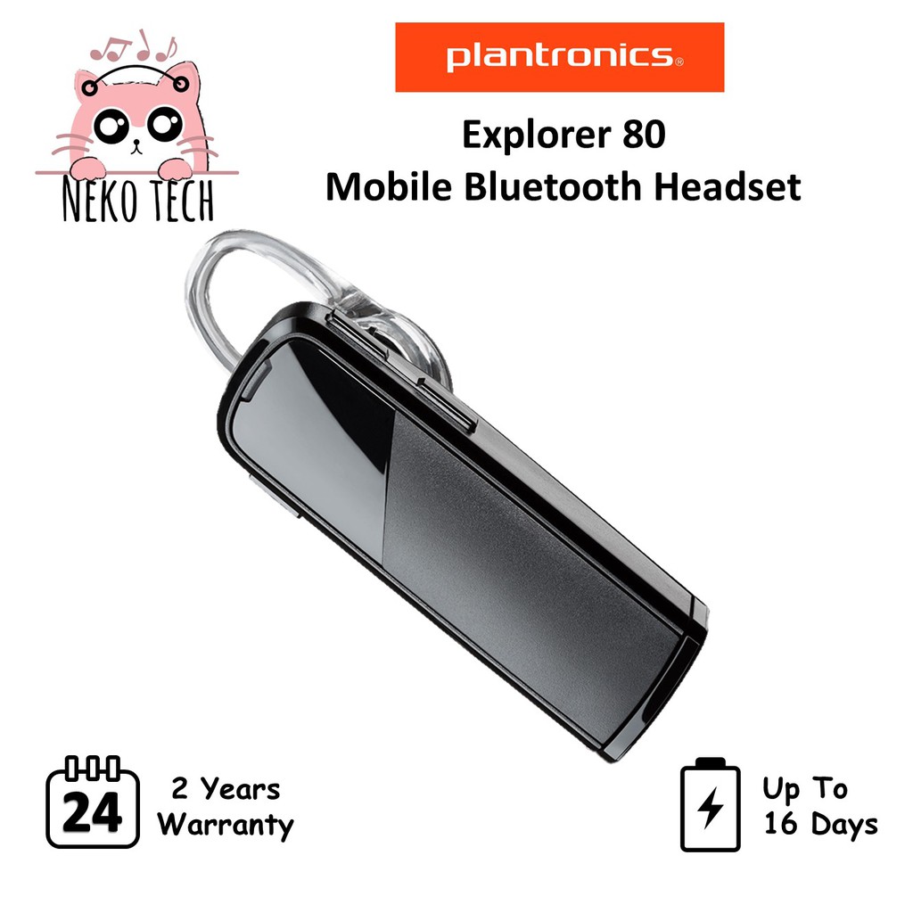 Plantronics Explorer 80 Portable Bluetooth Mobile Headphone