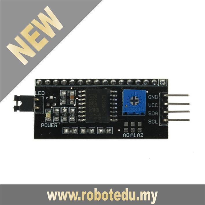 Arduino IIC , I2C TWI SPI Serial Interface 1602 LCD Module