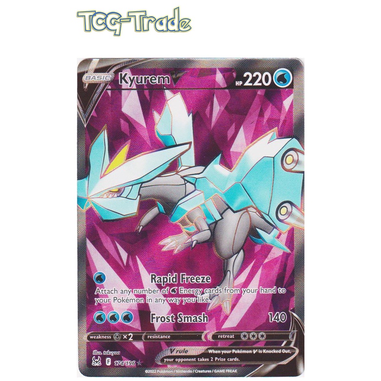 kyurem v pokemon card value Amazon.com: Pokemon main image 0