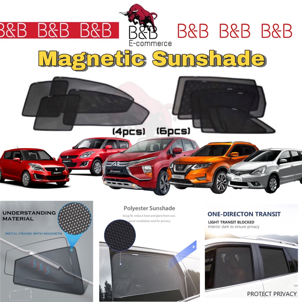 (Magnetic) Mitsubishi Nissan XPANDER Serena Dmax Triton Almera Livina X ...