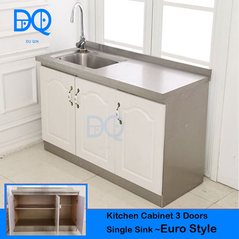 Du Qin Most Wanted Stainless Steel Kitchen Cabinet Sink Cabinet Gas