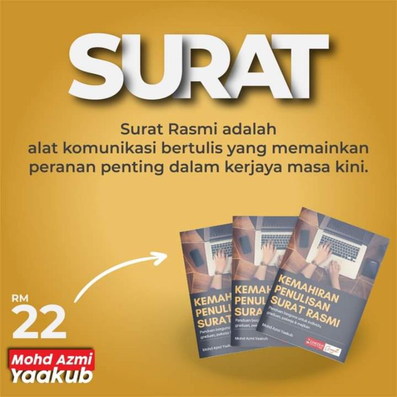 Buku Panduan Penulisan Surat Rasmi | Shopee Malaysia