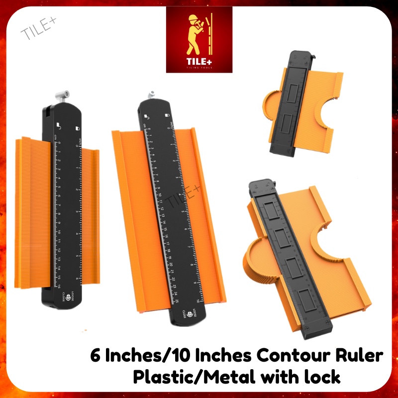 Tile+ 6 inches 10 inches inch Contour Tiling Tiles Edge Shaping Wood ...