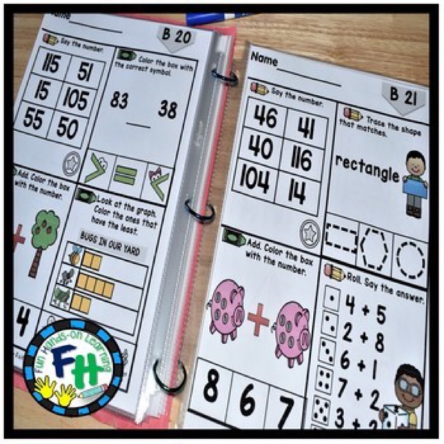 Printable *Learn Math Leveled Proficiency {BUNDLE of Level A & B ...