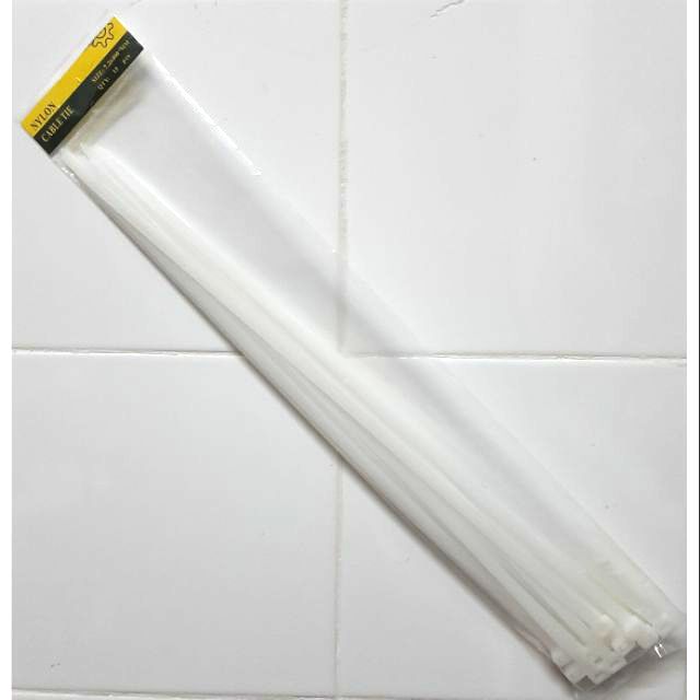 Centurion - White T E Cable Clips 2.5mm, CC08P