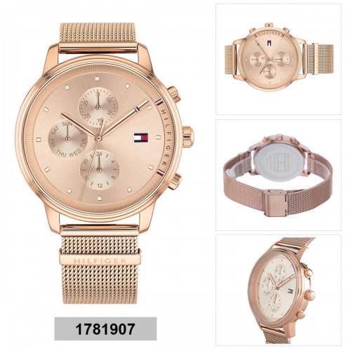 100 Ori Tommy Hilfiger Women s 1781907 Blake Rose Gold Stainless Steel Watch Shopee Malaysia