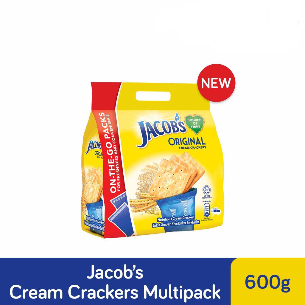 Jacobs Crackers Weetameal / LowSodium HiFibre Wheat Cracker / High
