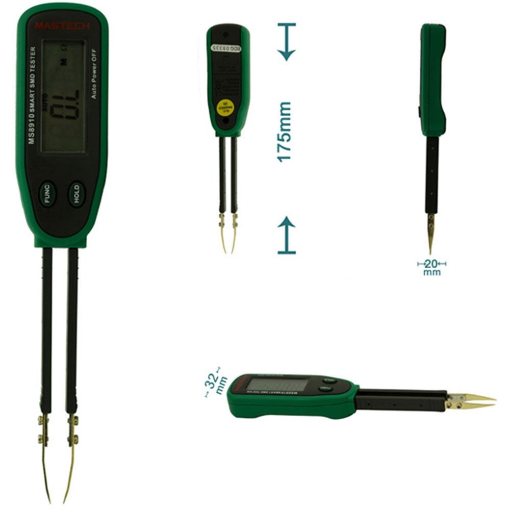 MS8910 DIGITAL SMD TESTER SUPPORT AUTO / MANUAL RANGING 3000 COUNTS ...