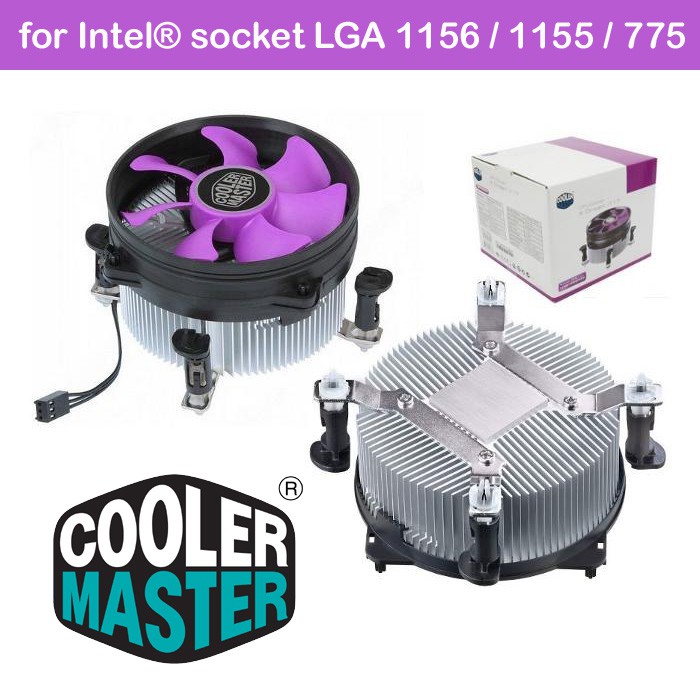 Official Cooler Master X Dream i117 Cpu Fan LGA 1156 / 1155 / 1151