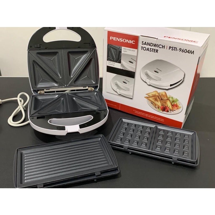 Pensonic 3 in 1 Waffle Maker PSTI 9604M Electric Waffle Maker Official