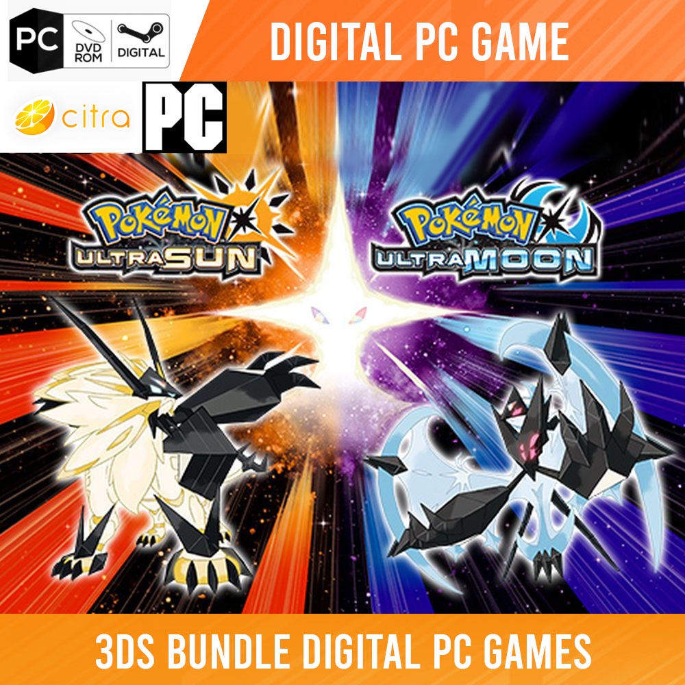 PC Digital] Pokemon Ultra Sun + Pokemon Ultra Moon✓OFFLINE DIGITAL DOWNLOAD  PC GAME