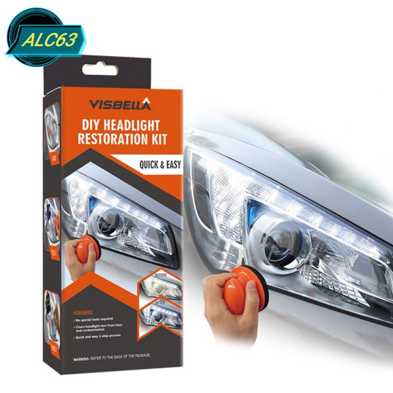 Visbella Headlight Restoration Kit(Quick & Easy) Shopee Malaysia