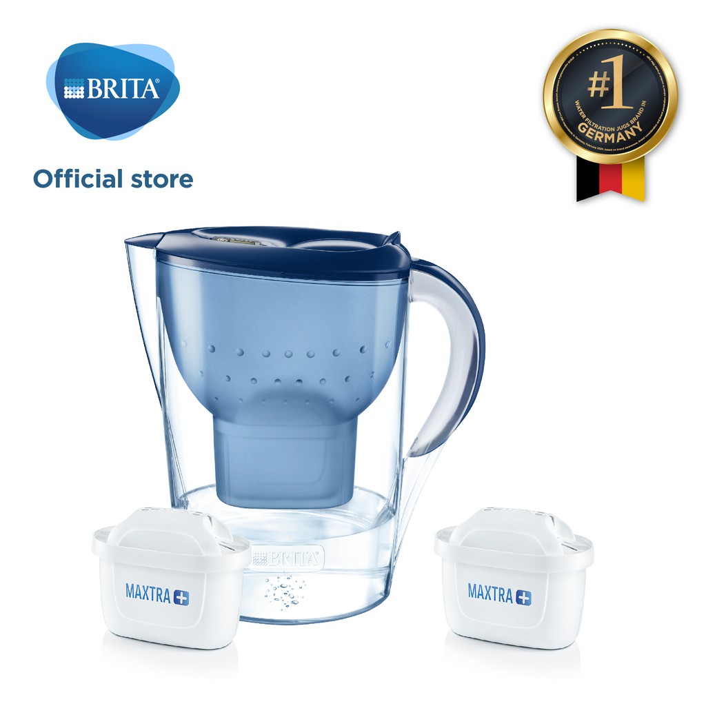 BRITA MARELLA XL 3.5L STARTER PACK Water Jug with 2 Maxtra+ Filter