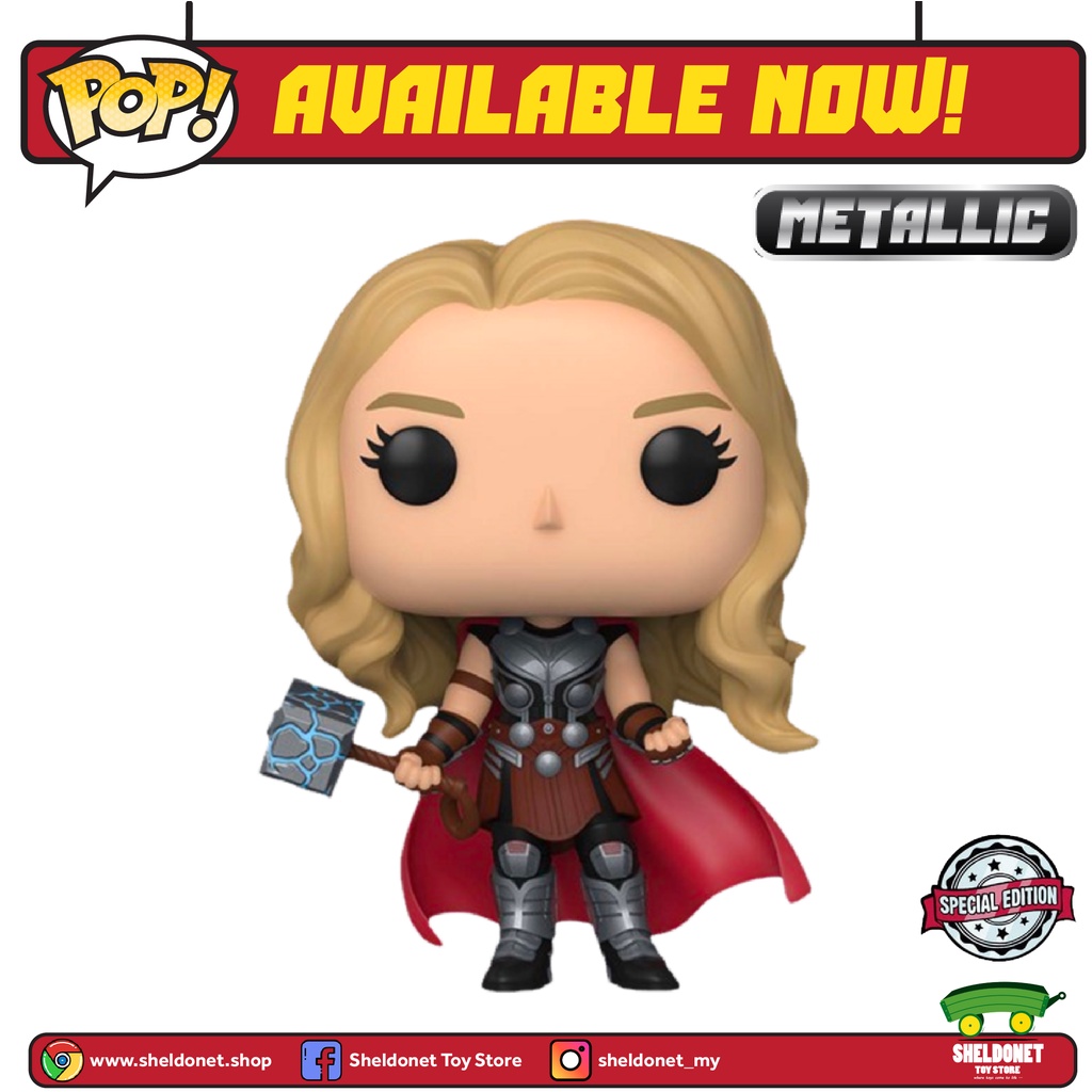 Funko Pop! Marvel Thor: Love And Thunder – Mighty Thor, Edizione Limitata - Foto 3