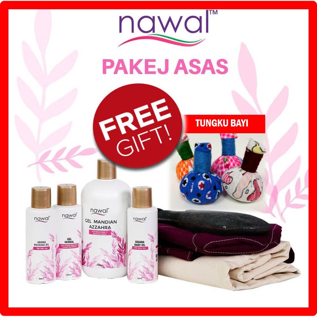 🔥FREE TUNGKU BAYI🔥 SET BERSALIN NAWAL PAKEJ ASAS MATERNITY CARE