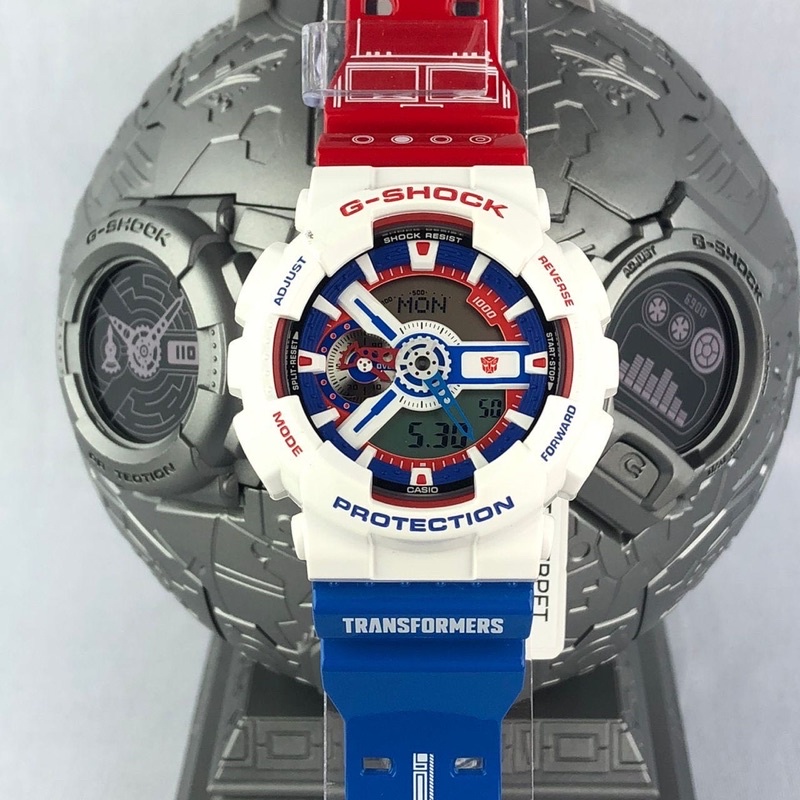 Casio G-Shock X Transformers 2022 Limited Edition GA-110OPT22-7PFT Optimus  Prime Represent