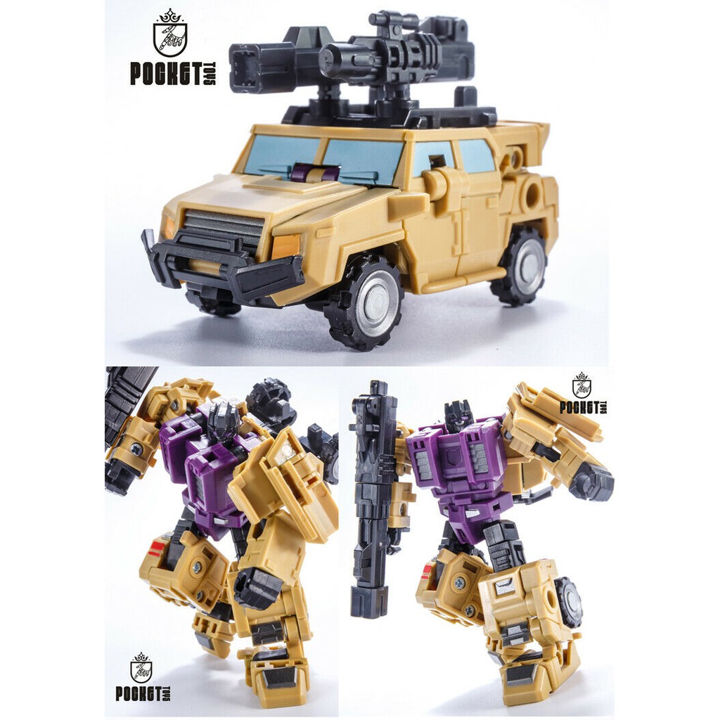 Pocket Toys Transformable Robot - PL-0 / PT-05 Ruiner.B (KO Iron