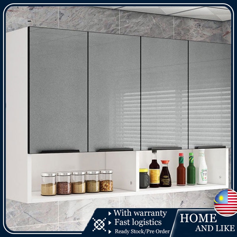 💥Kitchen l WallMounted Balcony Storage Bedroom Bathroom Wall Wardrobe Closet Locker