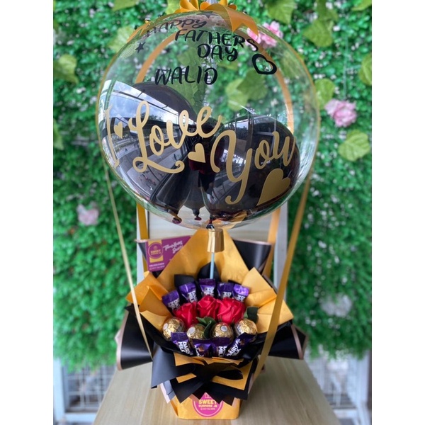 DIY Chocolate Hot Air Balloon Bouquet