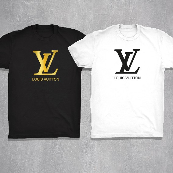 Louis Vuitton Gold Logo Luxury Shirt - Vintage & Classic Tee