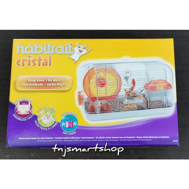 Habitrail cristal hamster outlet cage