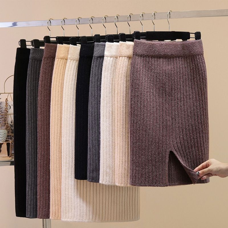 Women Lynx Knitted Skirt main image 1
