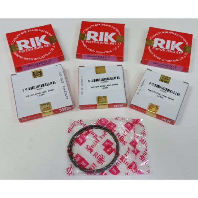 RIK Racing Piston Ring 57 62 63 65 66 68 70 72mm YAMAHA Honda Rs Rsx