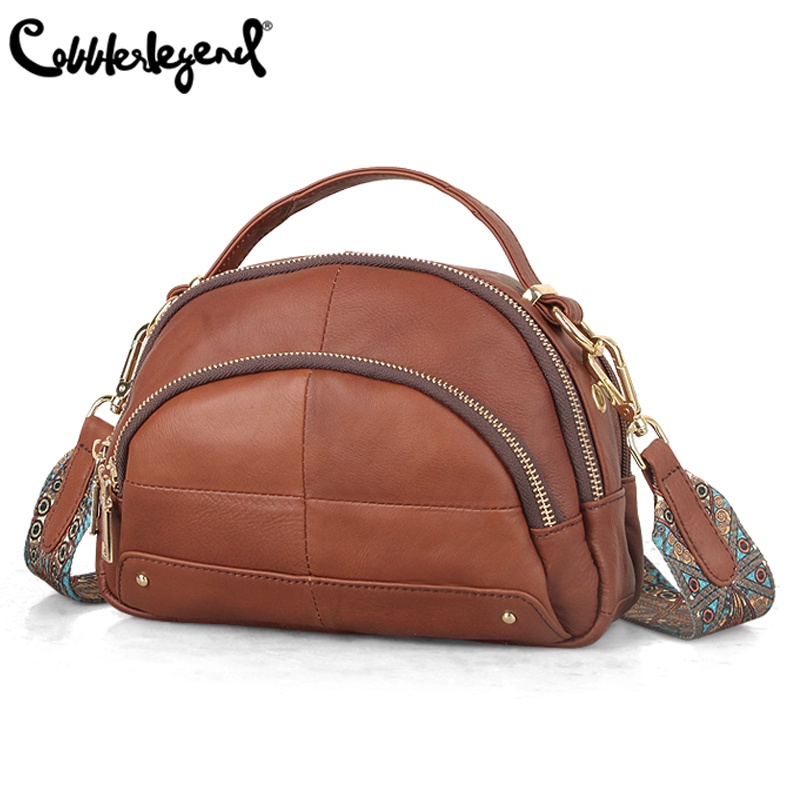 Cobbler Legend Genuine Leather Women's Shoulder Bag Fashion Messenger